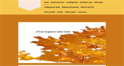 Desktop Screenshot of kita-am-englischen-garten.de